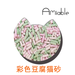 彩色豆腐猫砂